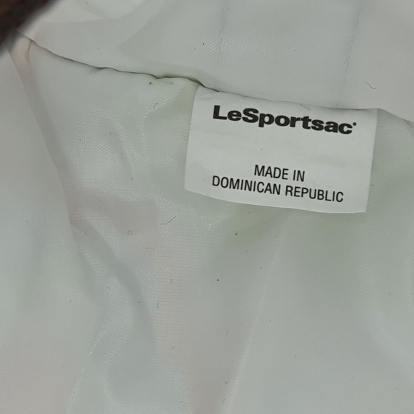 Lesportsac Graphic Flowers Classic Crossbody / Hobo Bag - Picture 4 of 12